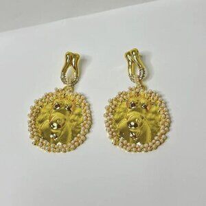 Vintage dangle earrings N501
